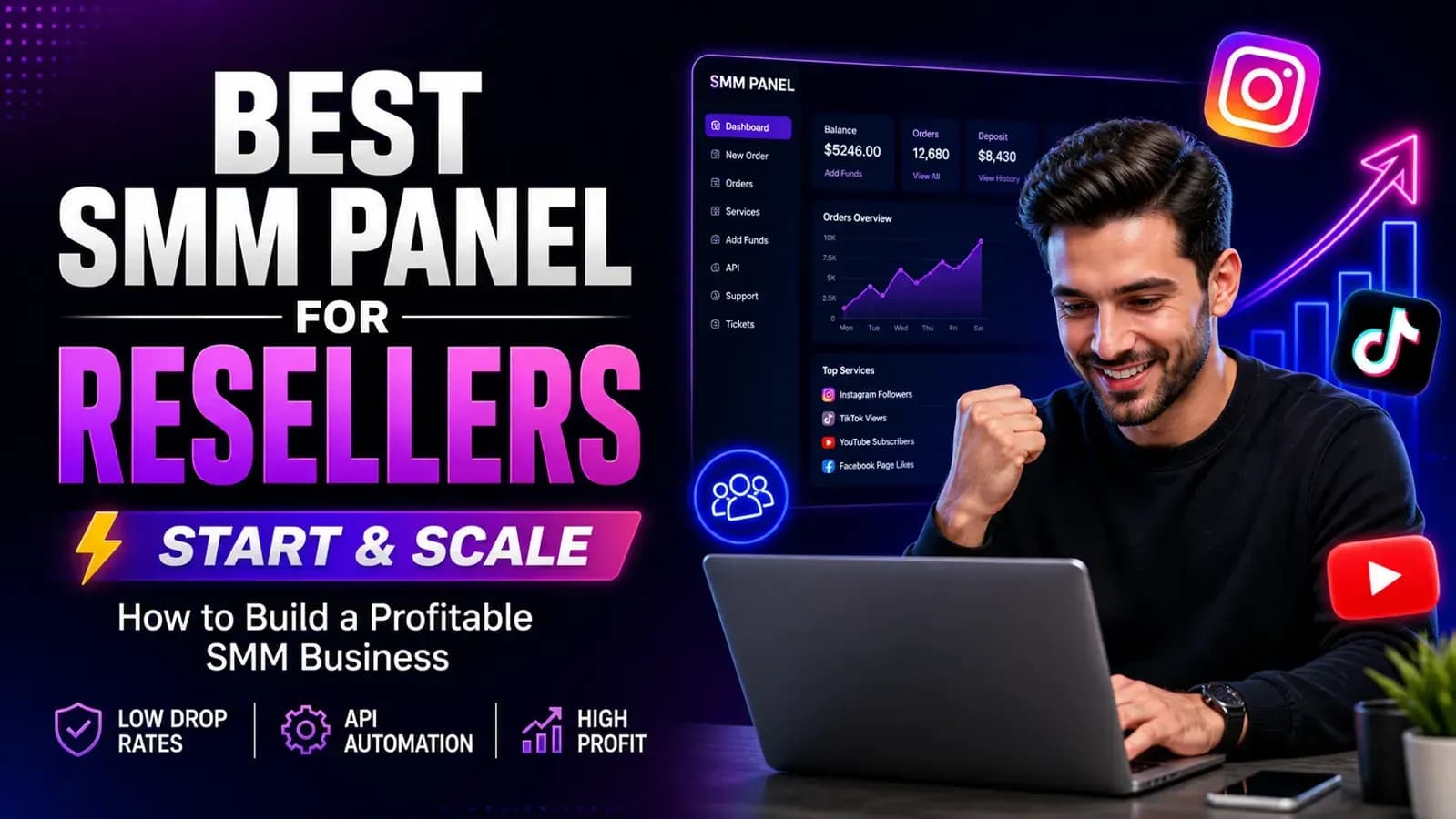 Best SMM Panel for Resellers Complete Guide to Start, Scale (2026)